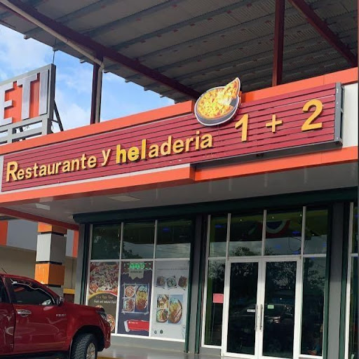 Restaurante y heladeria 1+2
